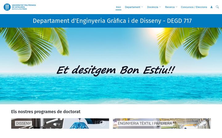 Ekraanipilt saidist egd.upc.edu