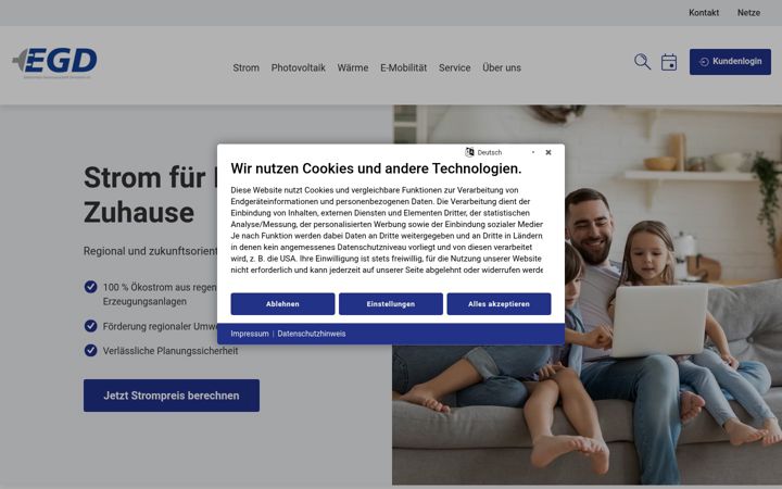 Zrzut ekranu egdirmstein.de