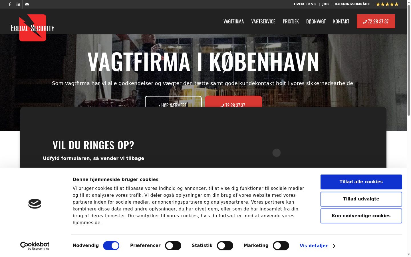 Képernyőkép a bármilyen interakció előtt megjelenő hozzájárulási bannerről