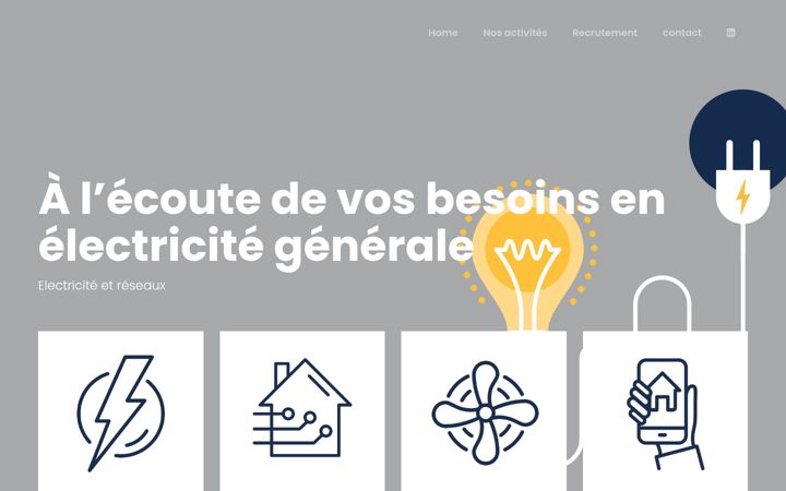 Screenshot of egeit.fr