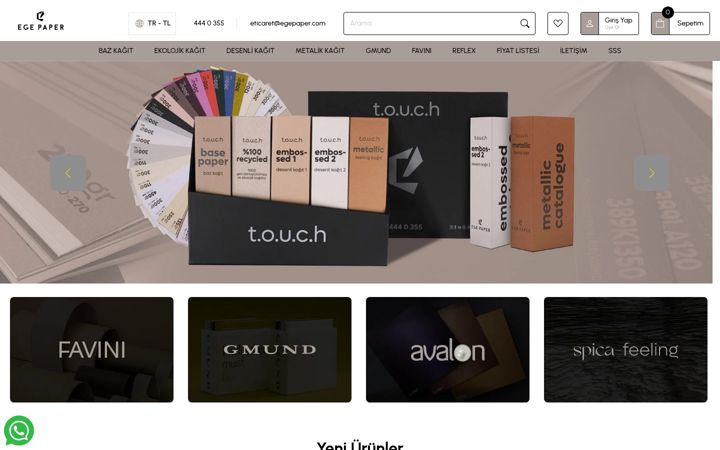 Screenshot of egekagit.com