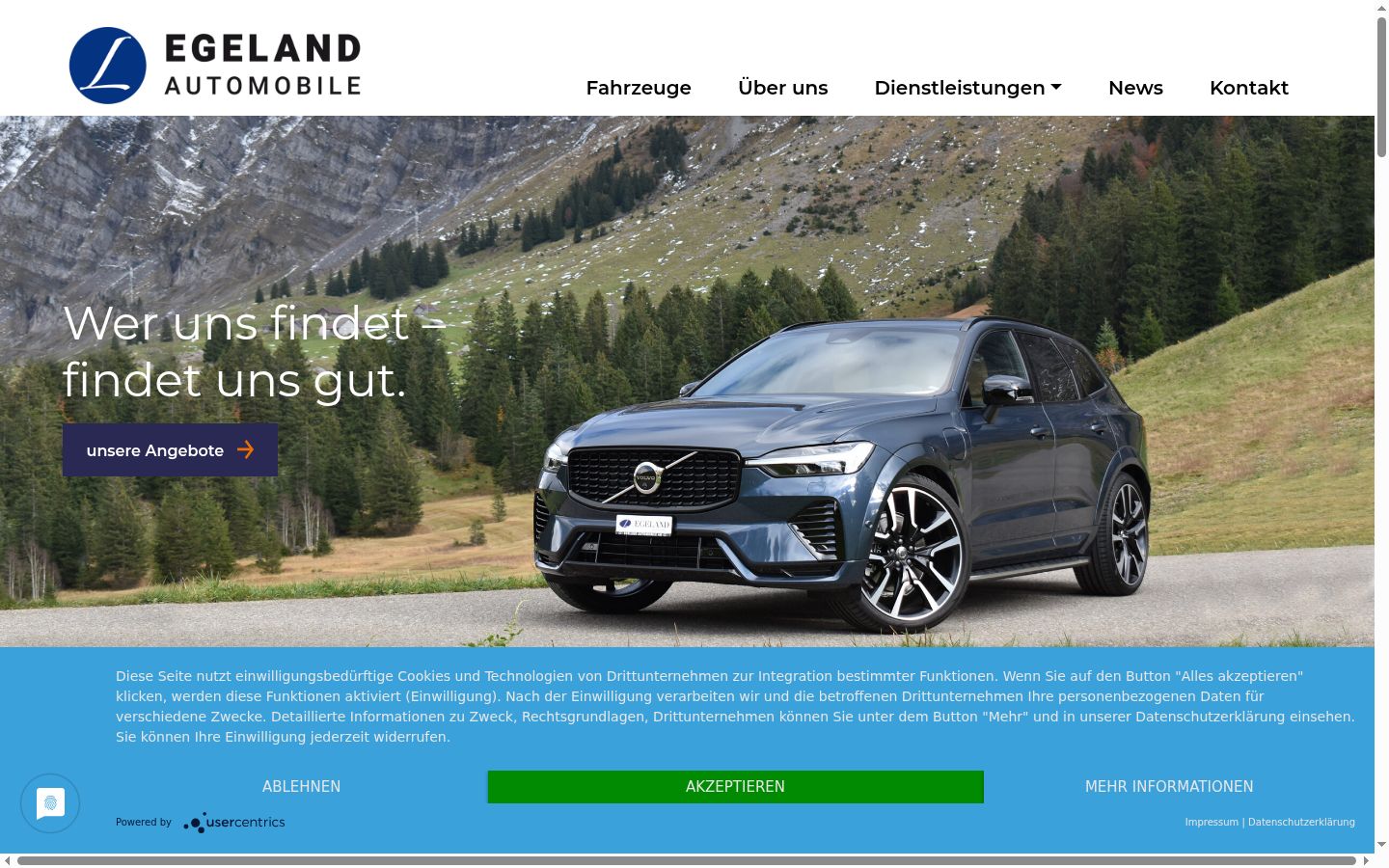 Sutikimo reklamjuostės, rodytos prieš bet kokią sąveiką, ekrano kopija