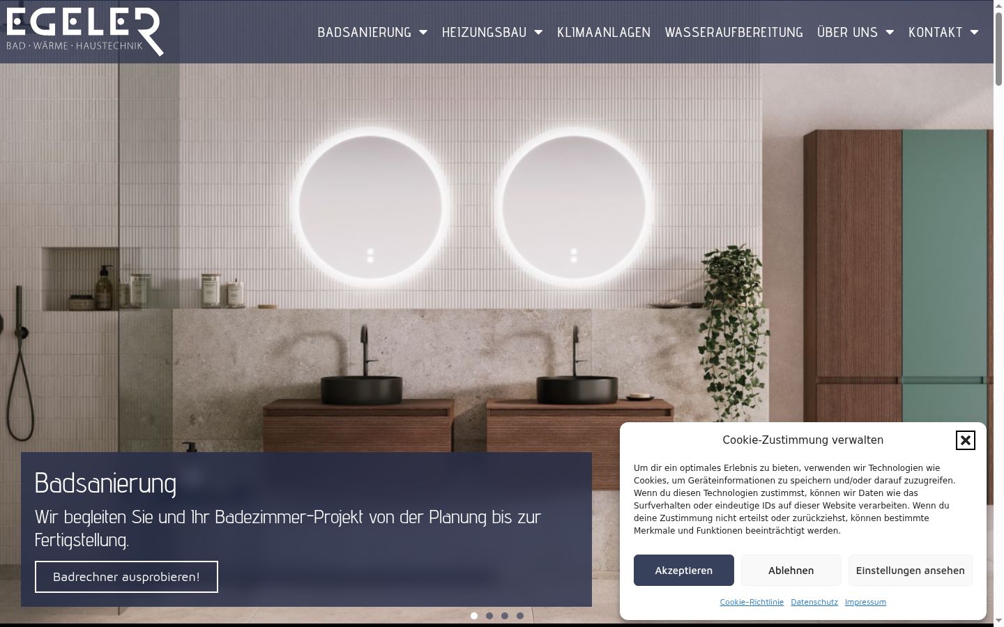 Screenshot tal-banner tal-kunsens muri qabel kwalunkwe interazzjoni