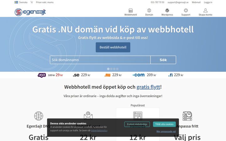 egensajt.se