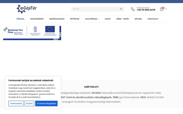Kuvakaappaus sivustosta egeptar.hu