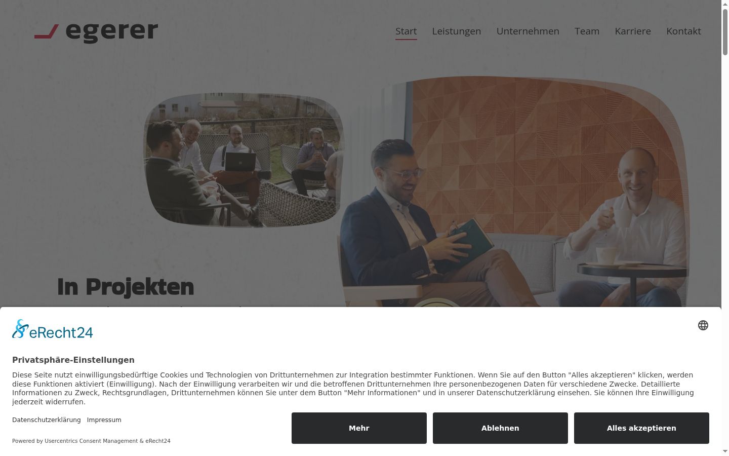 Screenshot tal-banner tal-kunsens muri qabel kwalunkwe interazzjoni