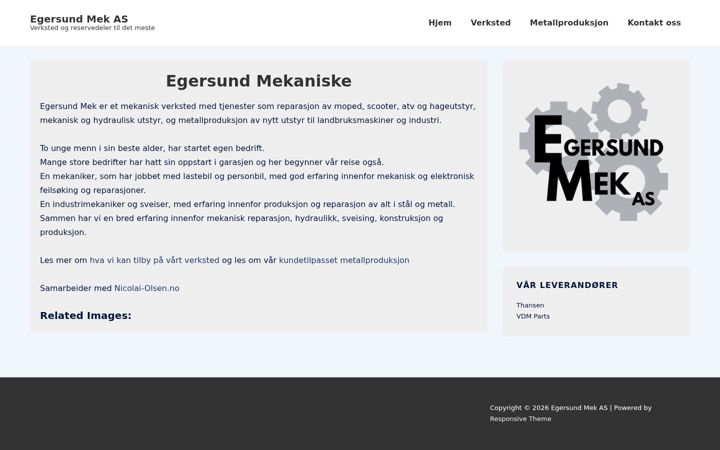 Képernyőkép: egersundmek.no