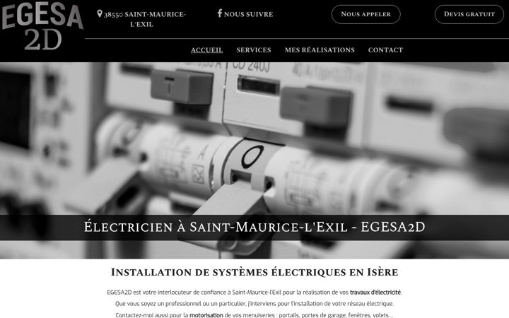Screenshot of egesa2d.fr