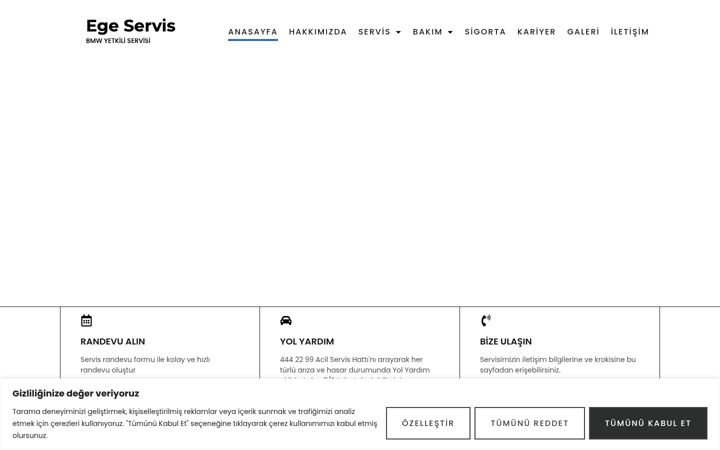 Capture d'écran de egeservis.com.tr