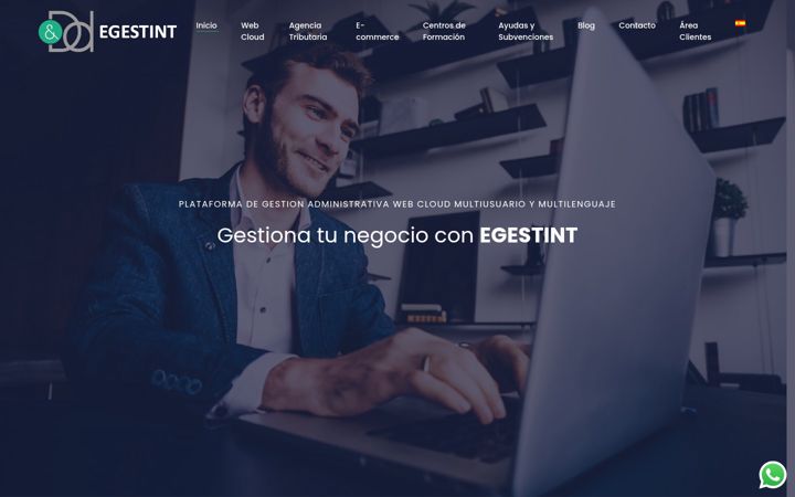 Screenshot of egestint.com