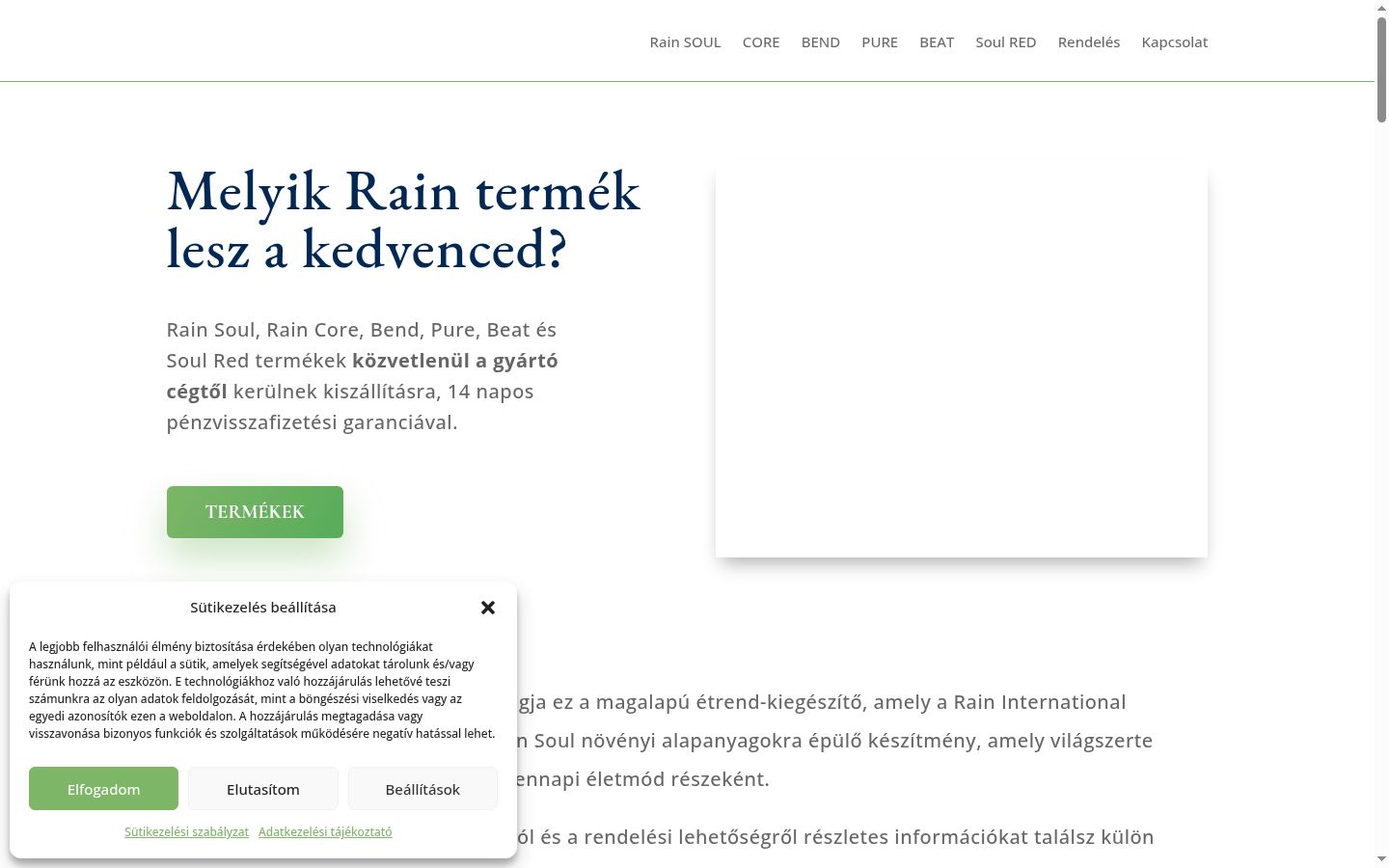 Snímek obrazovky baneru souhlasu zobrazeného před jakoukoli interakcí