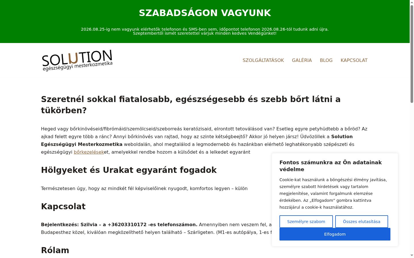 Ekraanipilt nõusolekubännerist, mida näidati enne mis tahes suhtlust