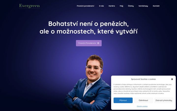 Ekraanipilt saidist egfin.cz