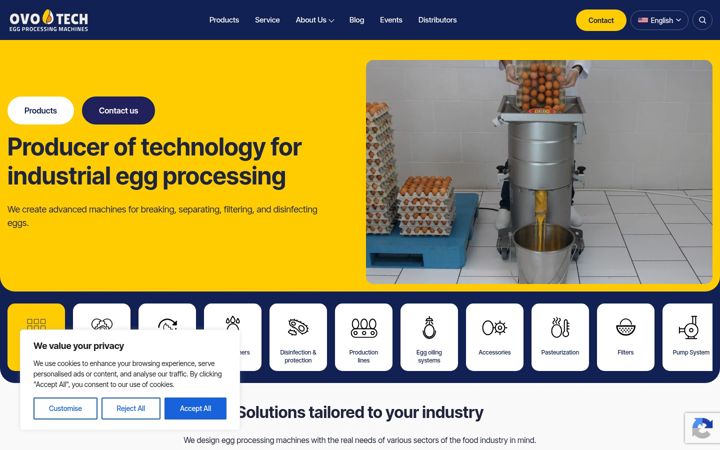 Screenshot of egg-breakers.com