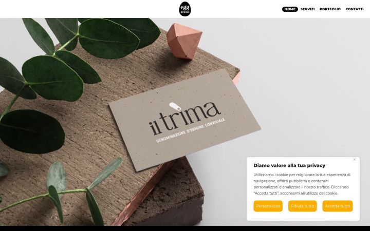 Screenshot von eggdesign.it