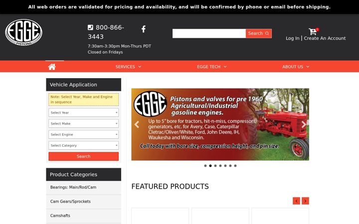 Screenshot of egge.com