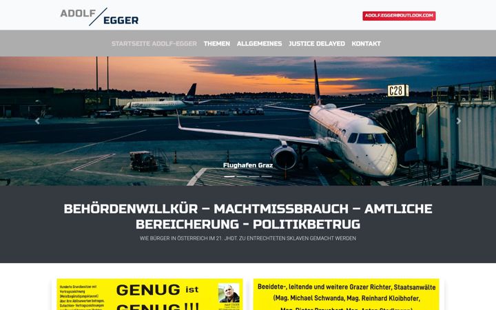 Skjermbilde av egger-adolf.eu