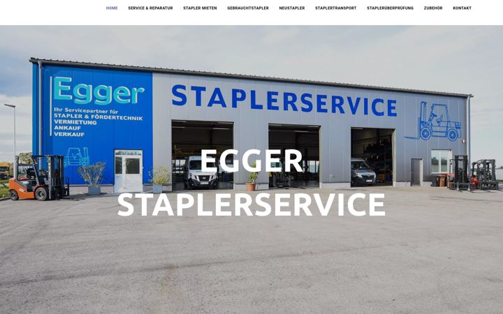 Captura de ecrã de egger-staplerservice.at