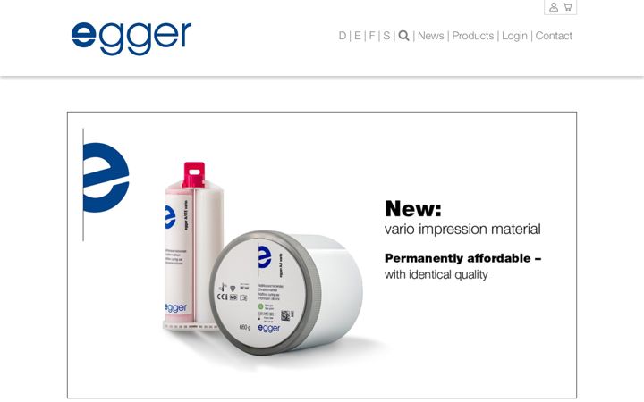 Screenshot of eggeronline.com