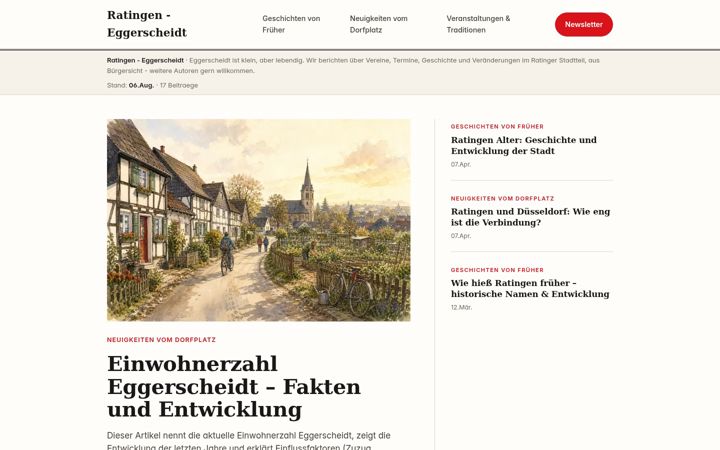 Screenshot of eggerscheidt.de