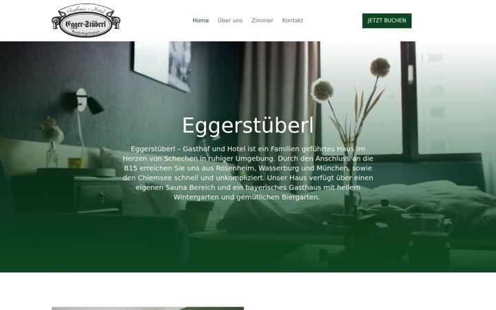Screenshot of eggerstueberl.de