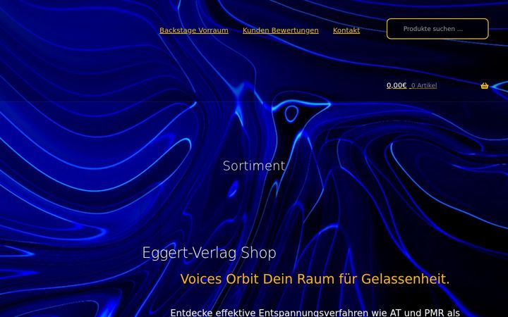 Skærmbillede af eggert-verlag.de