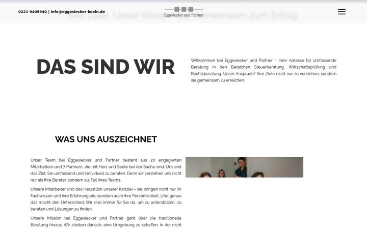 Screenshot of eggesiecker.de