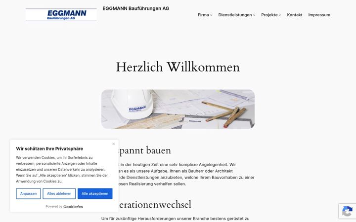 Skjámynd af eggmannbaufuehrungen.ch