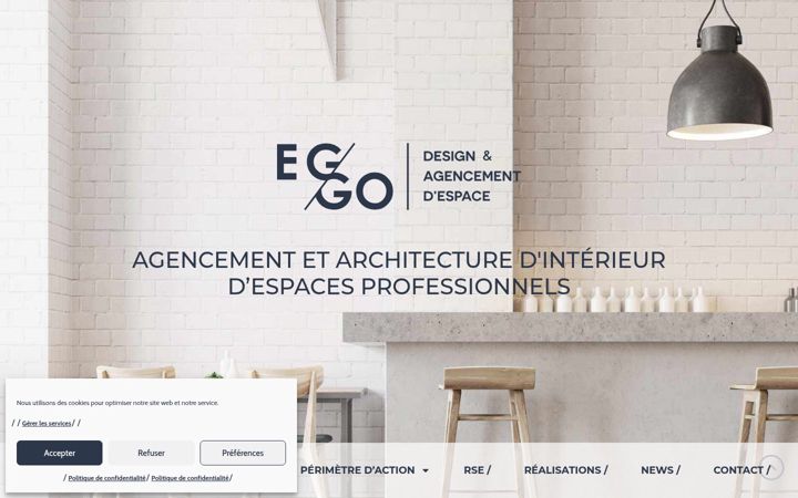 Snímek obrazovky eggo-agencement.fr