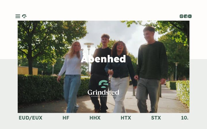 Screenshot von eggrindsted.dk