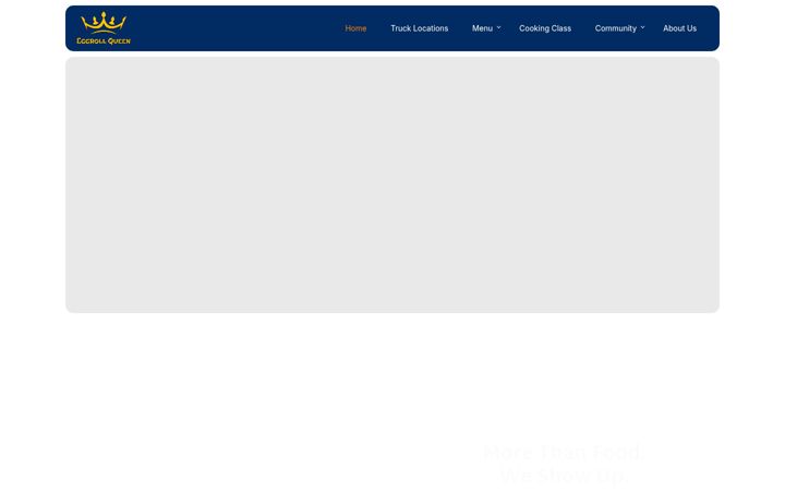 Screenshot of eggrollqueen.com