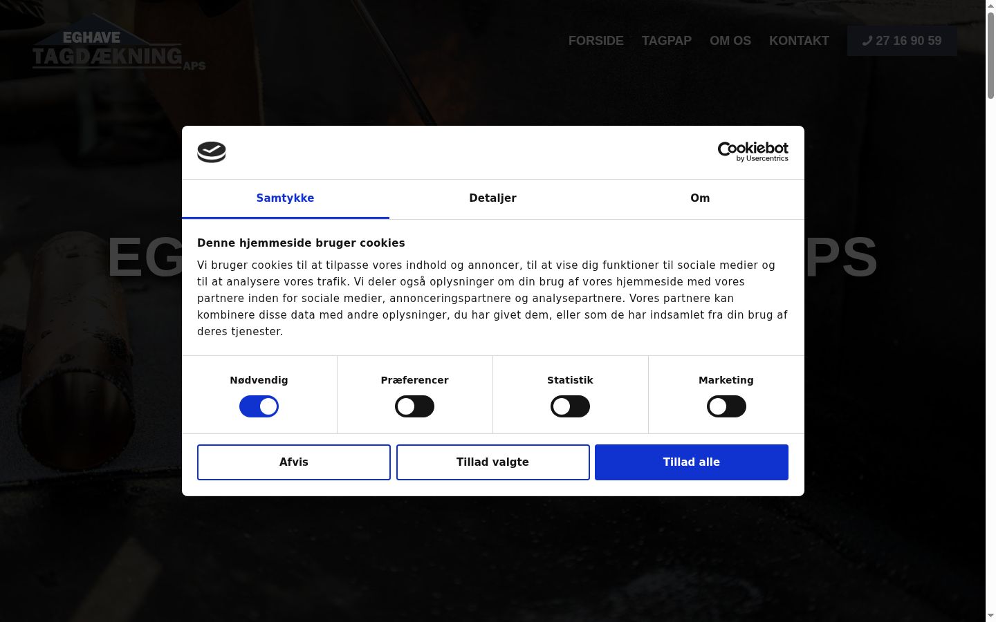 Sutikimo reklamjuostės, rodytos prieš bet kokią sąveiką, ekrano kopija