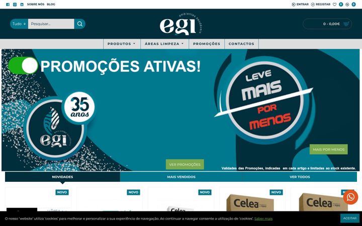 Ekrano kopija egi.com.pt