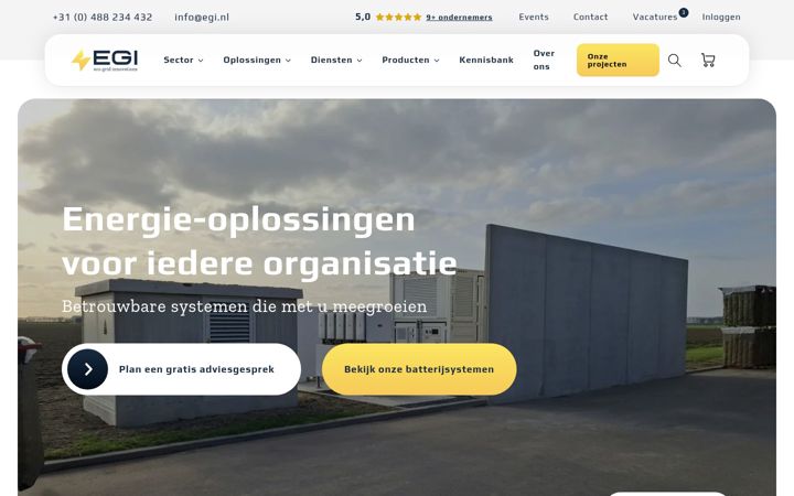 Screenshot ta' egi.nl