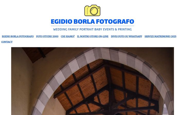 Screenshot of egidioborlafotografo.com