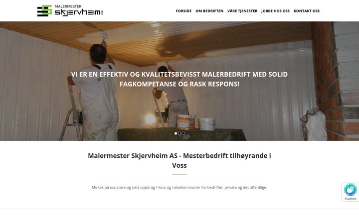 Kuvakaappaus sivustosta egilskjervheim.no