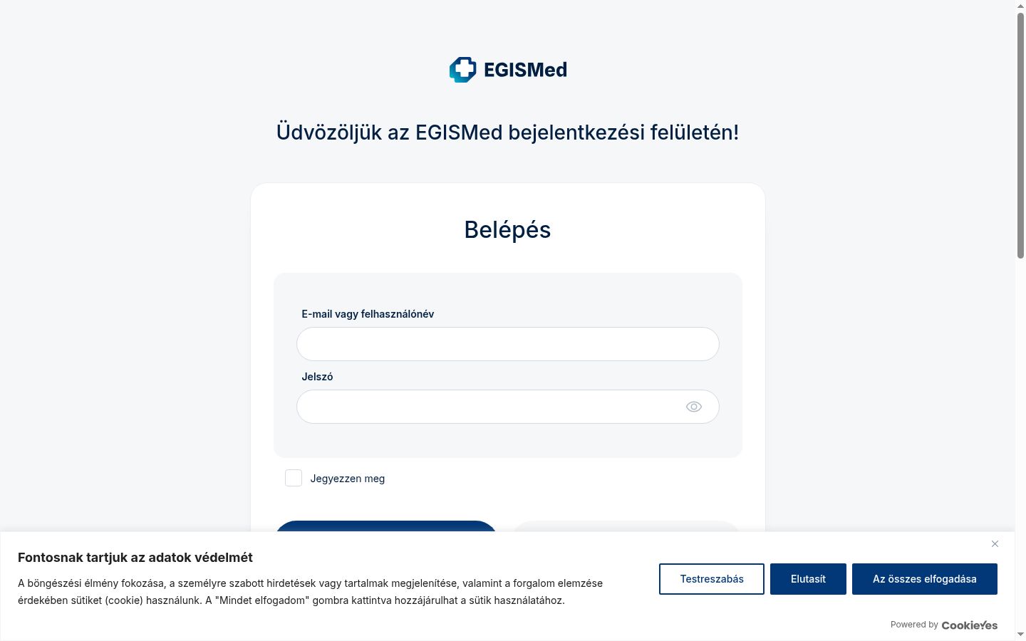 Captura de ecrã do banner de consentimento apresentado antes de qualquer interação