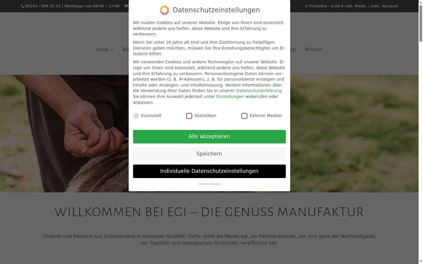 Sutikimo reklamjuostės, rodytos prieš bet kokią sąveiką, ekrano kopija