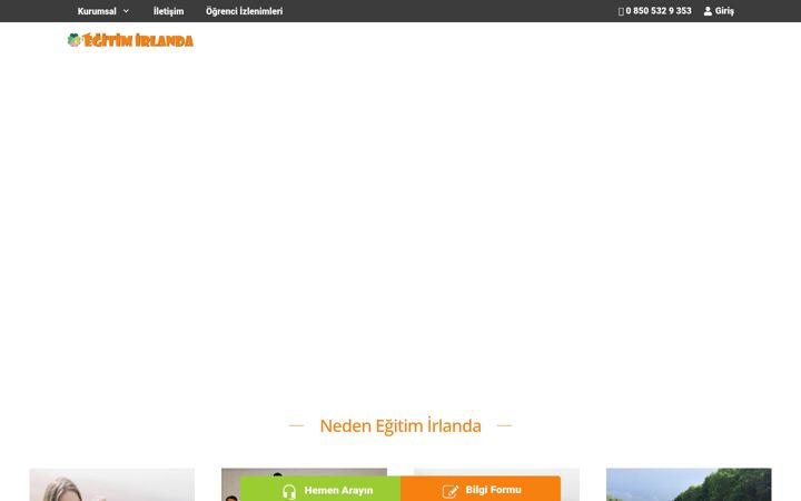 Screenshot of egitimirlanda.com