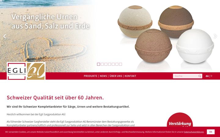 Screenshot of eglisarg.ch