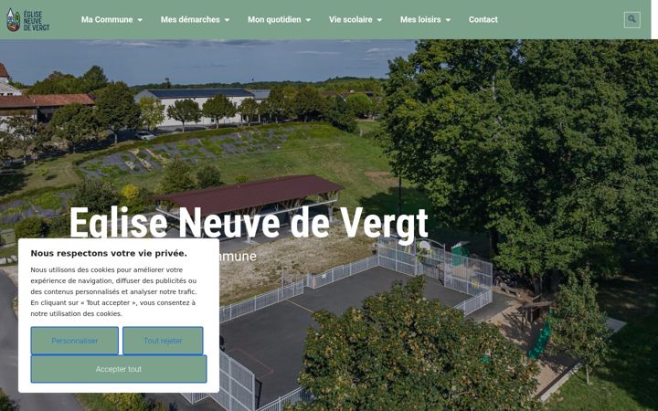 Skärmbild av eglise-neuve-de-vergt.fr