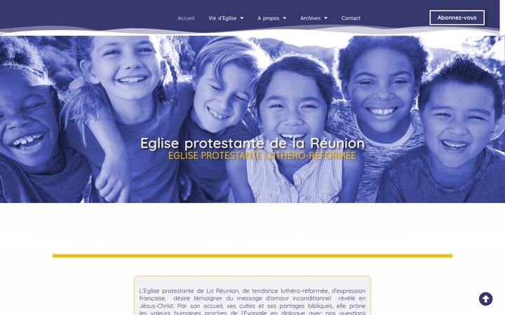 Screenshot of egliseprotestante.re