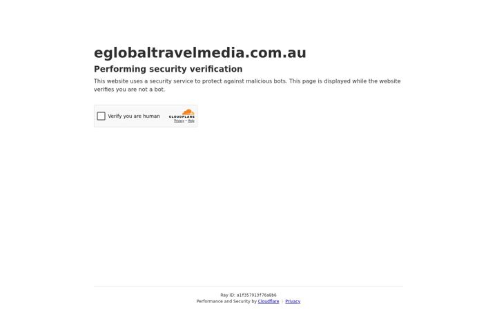 Captura de ecrã de eglobaltravelmedia.com.au