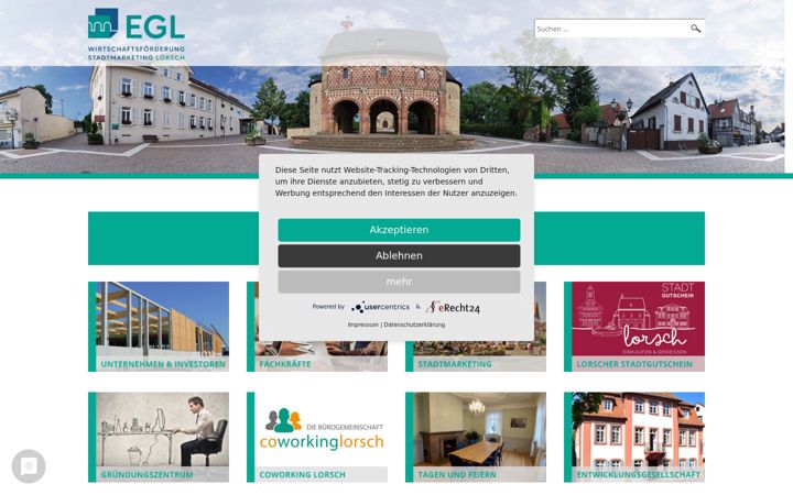 Screenshot of eglorsch.de