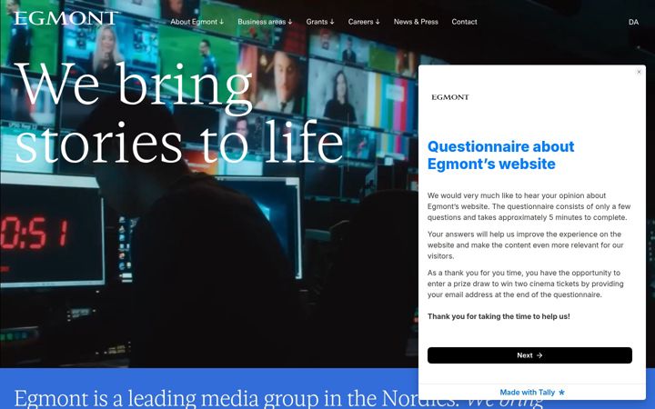 Screenshot of egmont.com