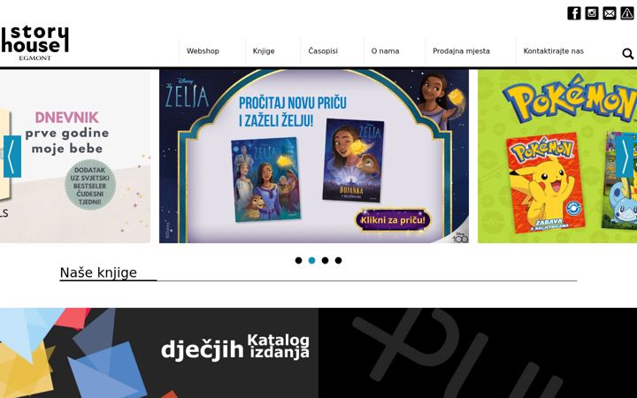 Screenshot of egmont.hr