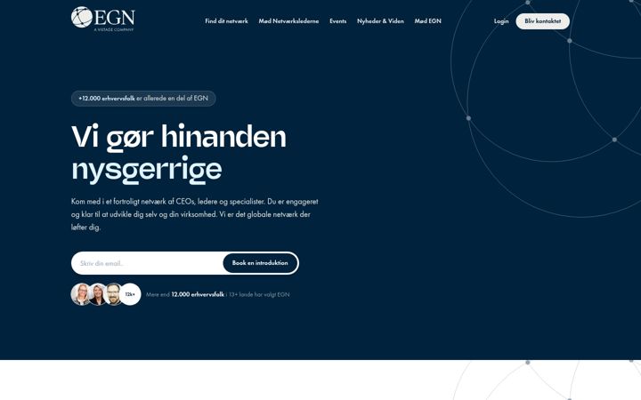 Screenshot von egn.dk