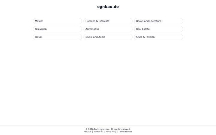 Screenshot of egnbau.de