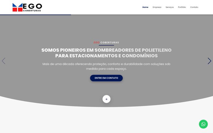 Screenshot of ego-coberturas.com