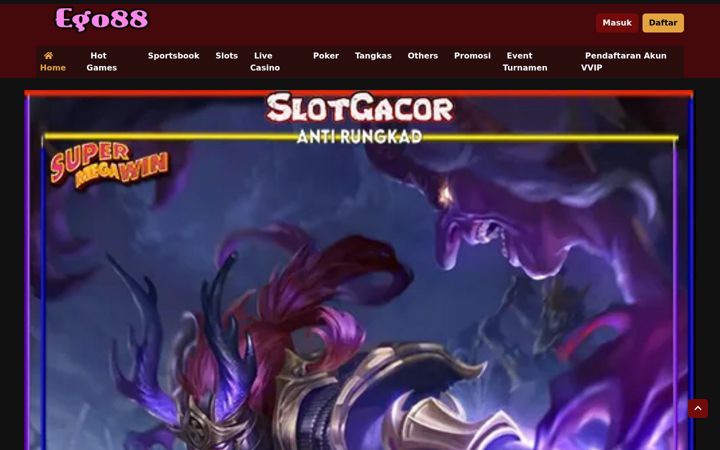 Screenshot ta' ego88.org